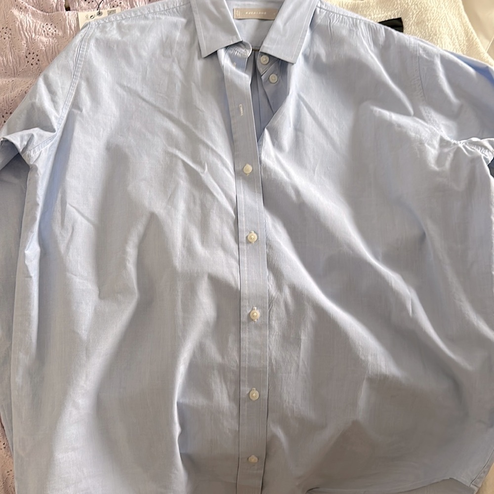 Everlane blue Oxford size 10